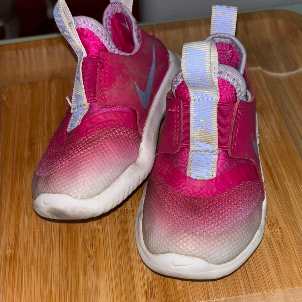 Nike Kids Pink Slip-On Shoes